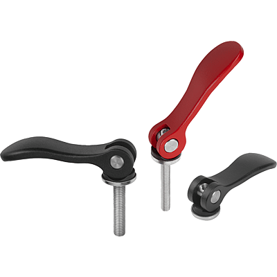 Cam Levers with internal and external thread