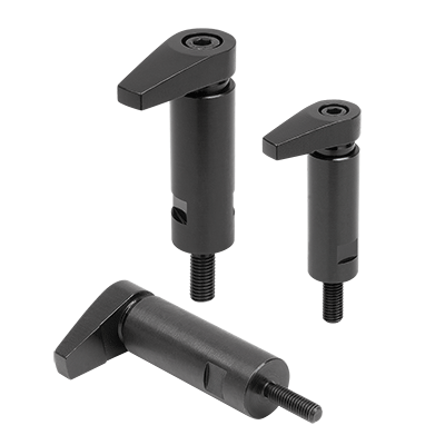 Hook clamp with collar with long clamping claw