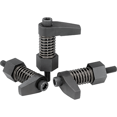 Hook clamps with collar