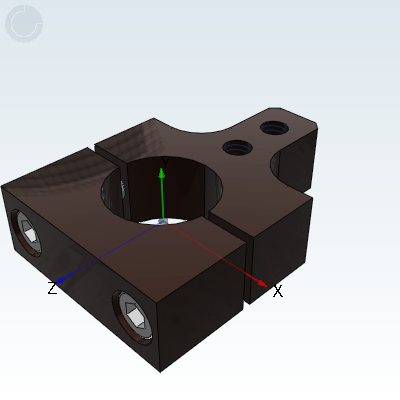 Intermediate support for hook clamps