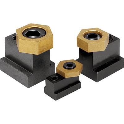 Cam screws with hexagon washer, for T-slots