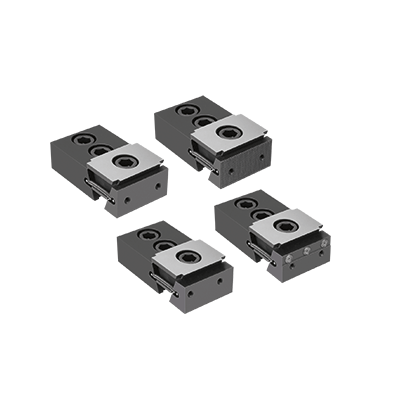 Wedge clamps with fixed jaw