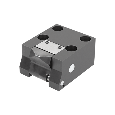 Side clamps, hydraulic single-acting with spring return