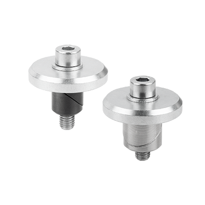 Clamping pin, steel or stainless steel with washer