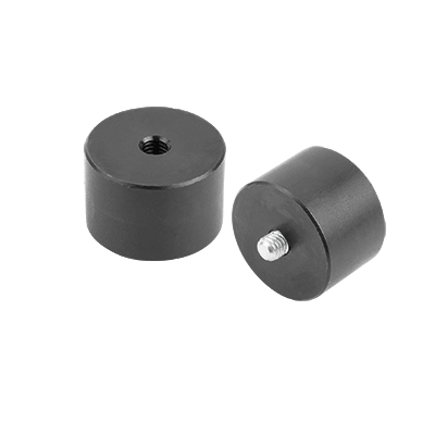 Pivot bearing, steel with external thread