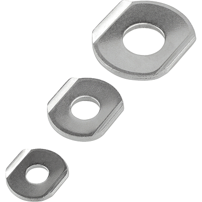 Locking washers for clamping spindles