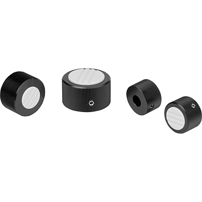 Aluminium Knurled Knobs