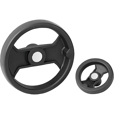 Handwheels 2-spoke plastic