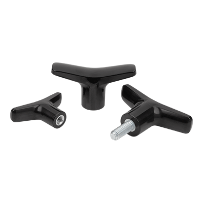 T-grips, plastic