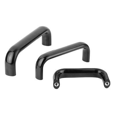 Pull handles, plastic oval