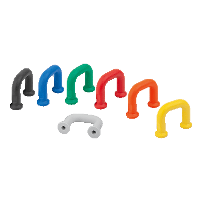 Finger grips, plastic, round