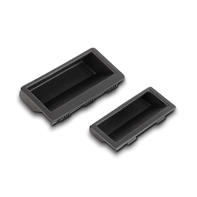 Recessed grips clip-in