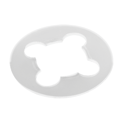Washers plastic captive