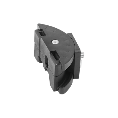Adapter plastic for profile slot, swivelling
