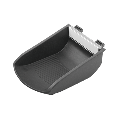 Grab containers, plastic for profile slot type I, profile slot type B and mounting profile