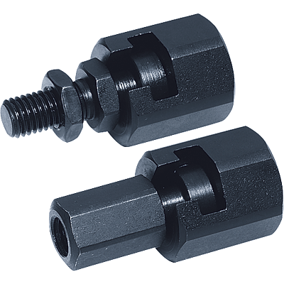 Quick-fit couplings with radial offset compensation