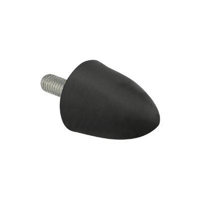 Rubber buffers parabolic