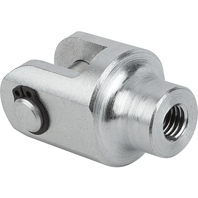 Clevis joints for rod ends