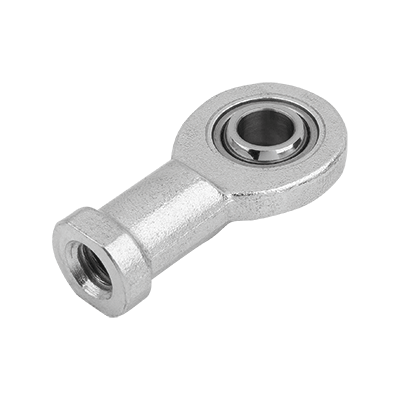 Rod ends with plain bearing, internal thread, steel, DIN ISO 12240-1 maintenance-free