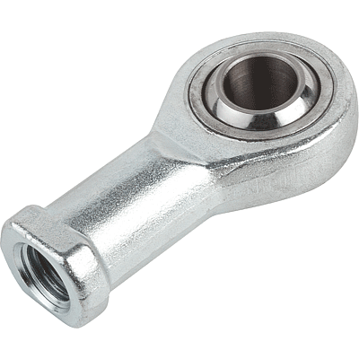 Rod ends with plain bearing internal thread DIN ISO 12240-4