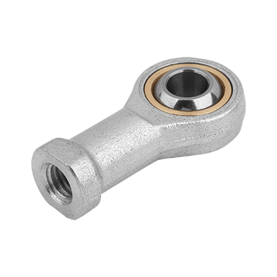 Rod ends with plain bearing, internal thread, narrow head, DIN ISO 12240-1 maintenance-free