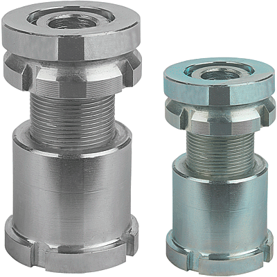 Levelling sets spherical washer