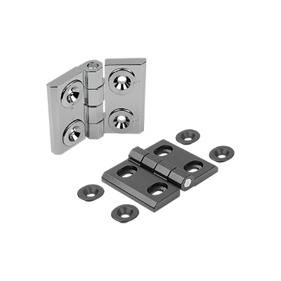 Hinges die-cast zinc adjustable