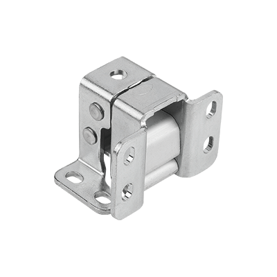 Hinges steel or stainless steel internal, opening angle 125°