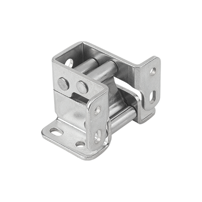 Hinges steel or stainless steel internal, opening angle 90°
