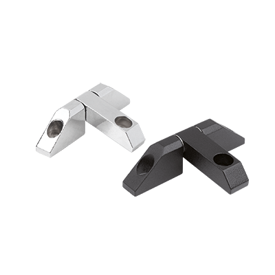 Block hinges with counterbore, long version