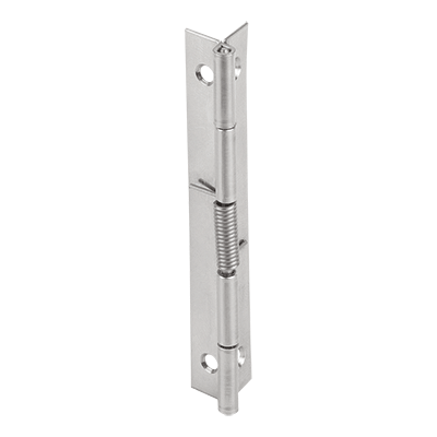 Spring hinges steel or stainless steel, 75 mm