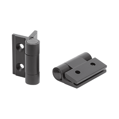 Spring hinges aluminium profile tension spring hinges, 0.20 Nm
