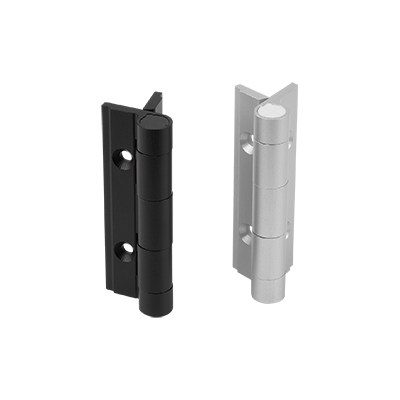 Spring hinges aluminium profile tension spring hinges, 0.50 Nm
