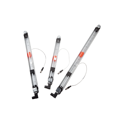 Oil level gauges with electronic oil level and temperature monitoring, long version
