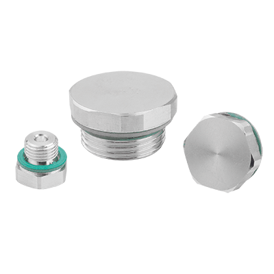 Screw plugs aluminium