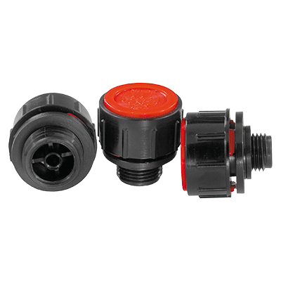 Vent screws with check valve