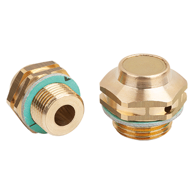 Vent screws brass