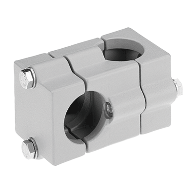 Tube clamps cross, aluminium