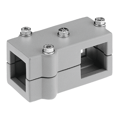 Tube clamps T-angle aluminium