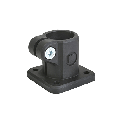 Tube clamps base, plastic