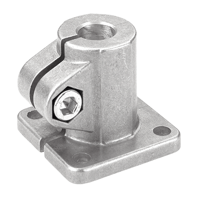 Tube clamps base aluminium