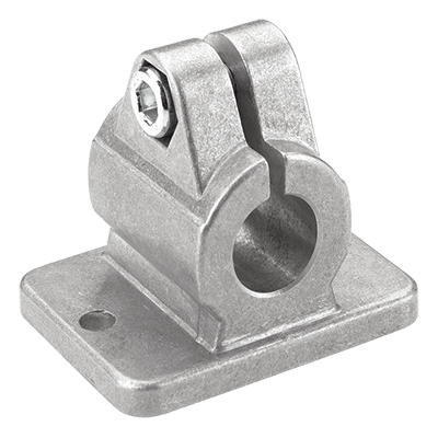 Tube clamps flange aluminium