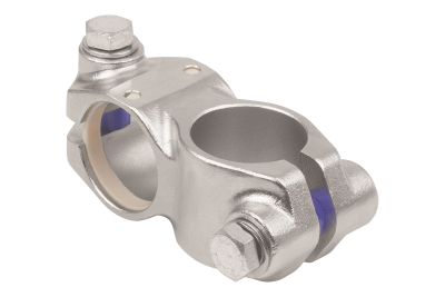 Tube clamp, cross, stainless steel for linear actuator