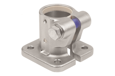 Linear actuator connector clamps, stainless steel, base