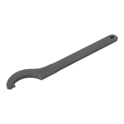 Hook wrench with pin DIN 1810B