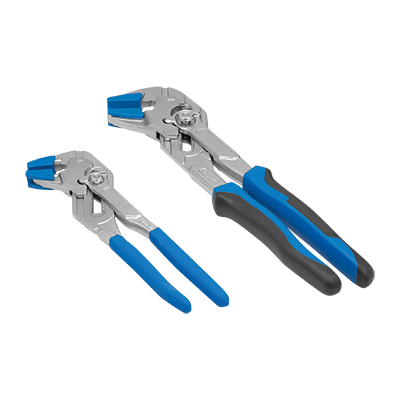 Pliers wrench with protective jaws