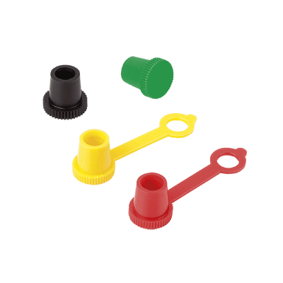 Grease nipple caps for conical grease nipples