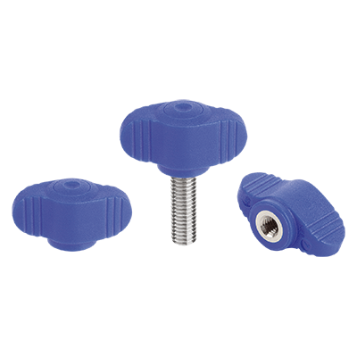 Wing grips "Miniwing", plastic, optically detectable