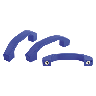 Pulls handles, plastic, optically detectable