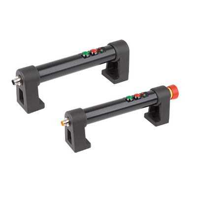 Tubular handles, plastic with electronic switch function
